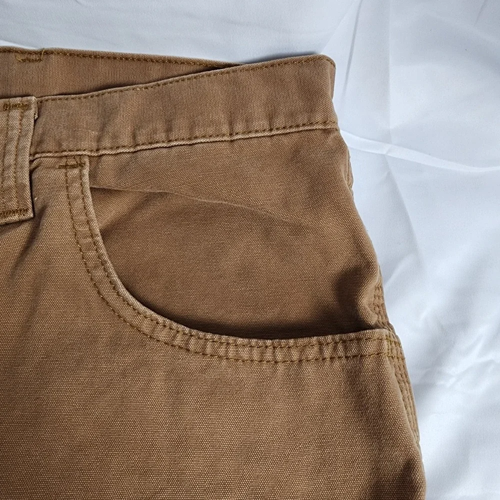 Wrangler Mens‎ Carpenter Shorts Brown Size 42 100% Cotton